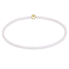 enewton - hope classic bracelet - white