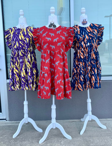 Game Day Everly Dress - 3 Patterns
