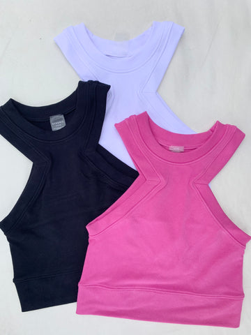 Mallie Ribbed Tank - 3 Colors