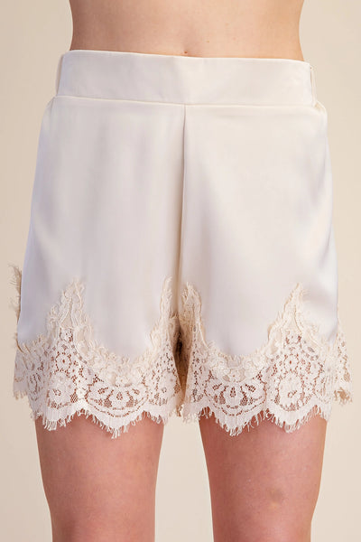 Bel Canto Satin Shorts -2 Colors