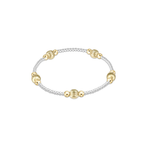 enewton Purpose Dignity 6mm Bead Bracelet- Mixed Metal