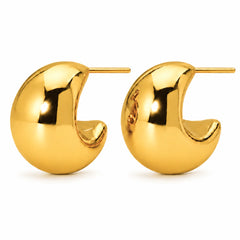 Ellie Vail Kane Dome Half Hoop Earring