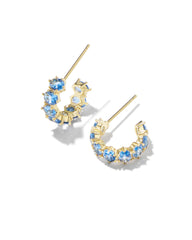 Kendra Scott Cailin Gold Huggie Earrings-Multiple Options