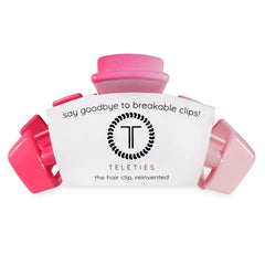 Teleties Classic Hair Clip | Large | Kiss & Tell