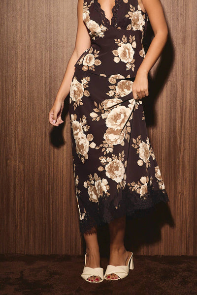 Lana Floral Separates - Tank and Skirt