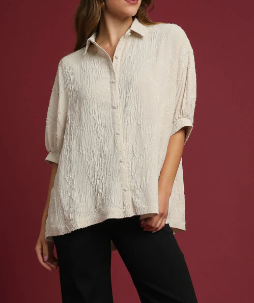 Francie Leaf Blouse
