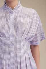 Lenora Gingham Dress