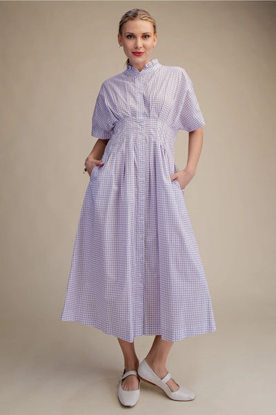 Lenora Gingham Dress