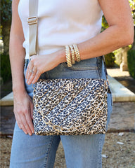 Ariana Crossbody Purse - Leopard