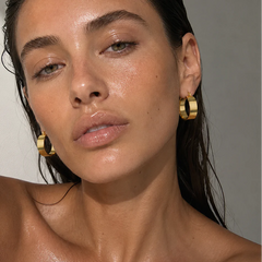 Ellie Vail Lia Wide Hoop Earring