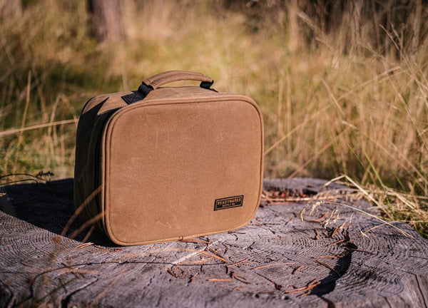 Waxed Canvas Lunch Box
