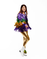 Mardi Gras Tinsel Jacket
