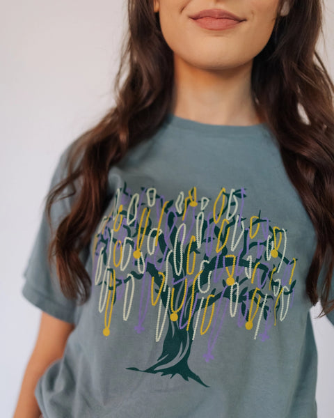 Mardi Gras Tree T-Shirt