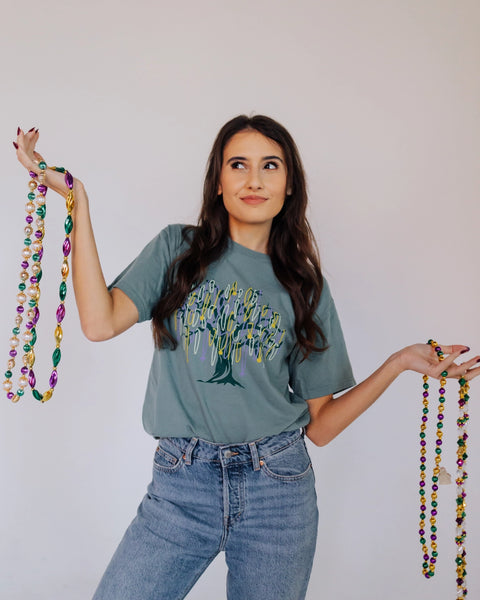Mardi Gras Tree T-Shirt