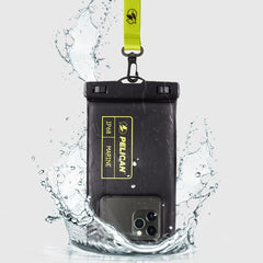 Pelican Marine Waterproof Floating Pouch (Black/Hi Vis Yellow)