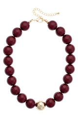 Collier de perles Marjorie en cinq couleurs