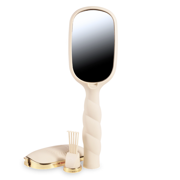 Teleties Detangler Hair Brush For Medium Hair - Tan