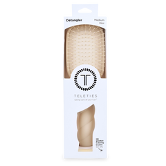 Teleties Detangler Hair Brush For Medium Hair - Tan