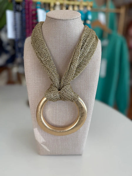 Michaela Mesh Necklace