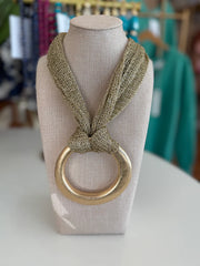 Michaela Mesh Necklace