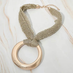 Michaela Mesh Necklace