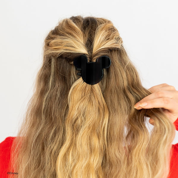 Teleties Disney: Mickey Mouse Shaped | Tiny | Flat Hair Clip
