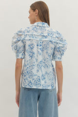 Ming Vase Blouse
