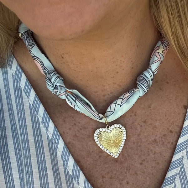 Mint To Be Scarf Necklace