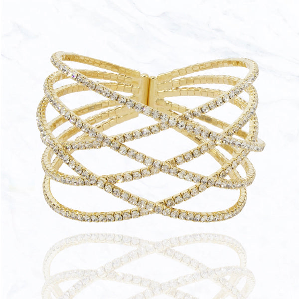 Anna Rhinestone Cuff