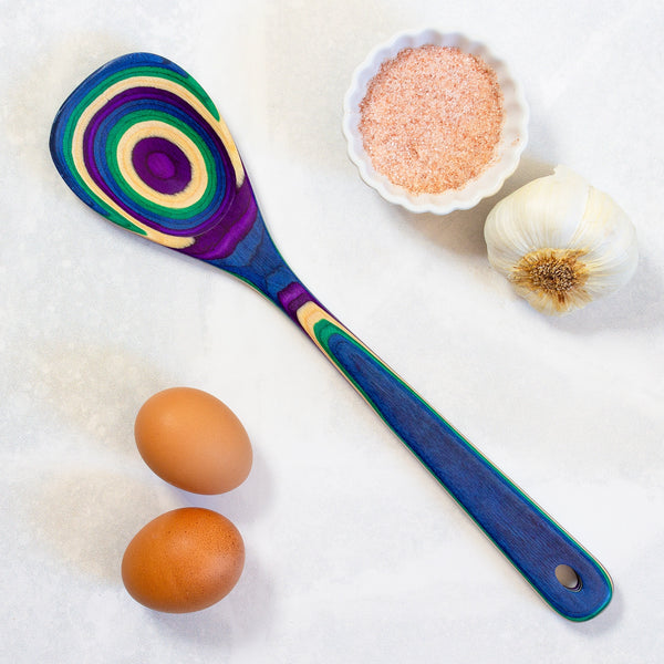 Colorful Wooden Kitchen Utensils