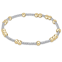 enewton Hope Unwritten 4mm Bead Bracelet - Mixed Metal