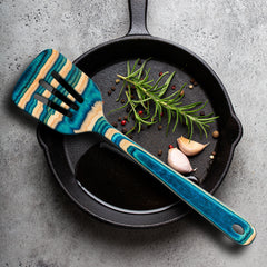 Colorful Wooden Kitchen Utensils