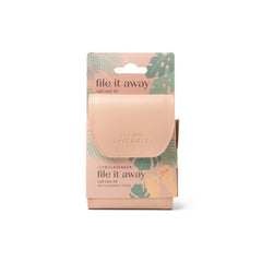 Lemon Lavender File It Away Nail Care Kit - 3 Colors