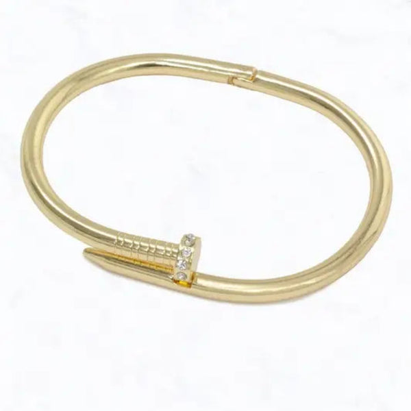 Bejeweled Nail Bracelet