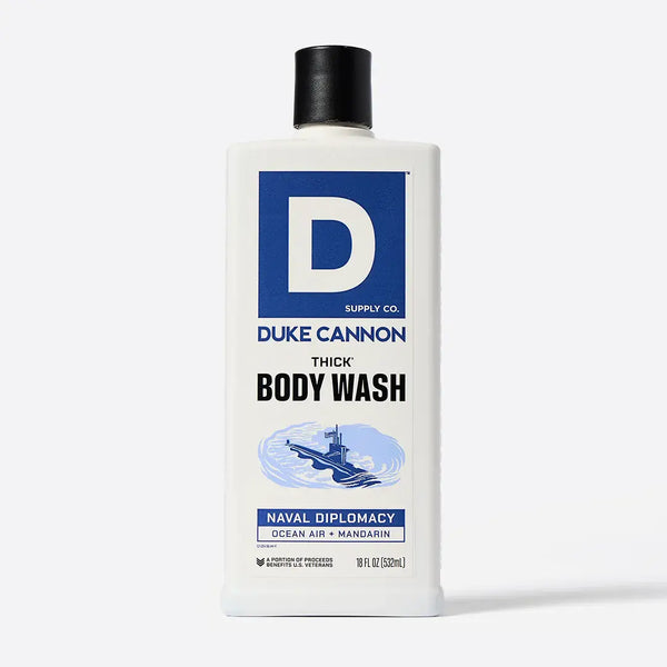 Duke Cannon Body Wash - Naval Diplomacy 18oz