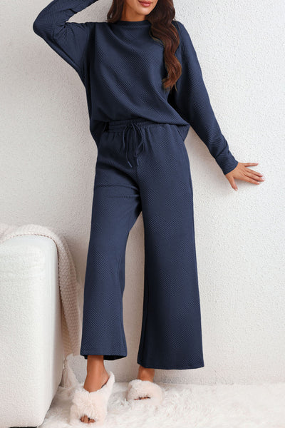 Juniper Textured Pants Set - 2 Colors