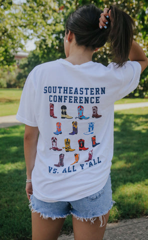 Howdy SEC Boot T-Shirt