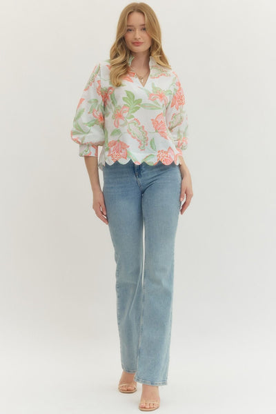 Oma Floral Blouse