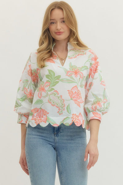 Oma Floral Blouse
