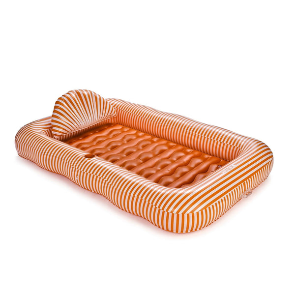 FUNBOY Tanning Pool Lounger - Orange