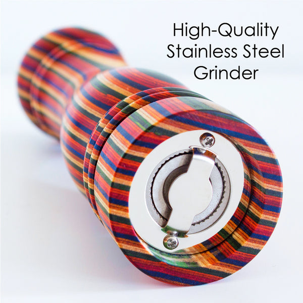 Pepper Grinder with Adjustable Mill - 2 Colors