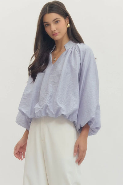 Breathless Bubble Blouse