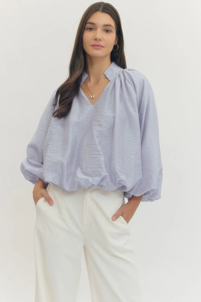 Breathless Bubble Blouse