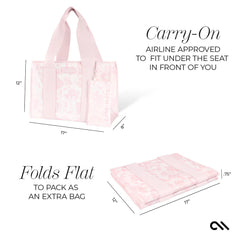 Case-Mate Ballet Pink Afternoon Rosé Jelly Tote Bag