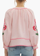 Pink Thistle Blouse