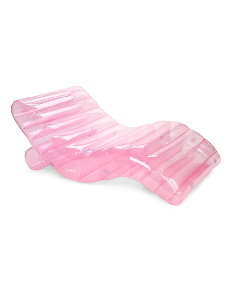 FUNBOY Clear Pink Chaise Lounger