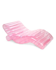 FUNBOY Clear Pink Chaise Lounger