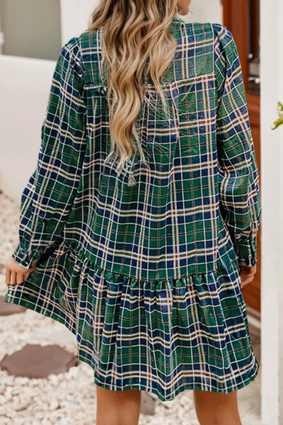 Patrick's Cabin Plaid Dress