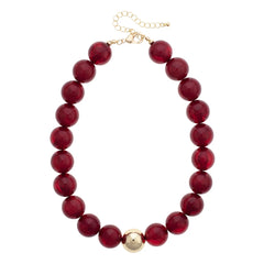 Collier de perles Marjorie en cinq couleurs