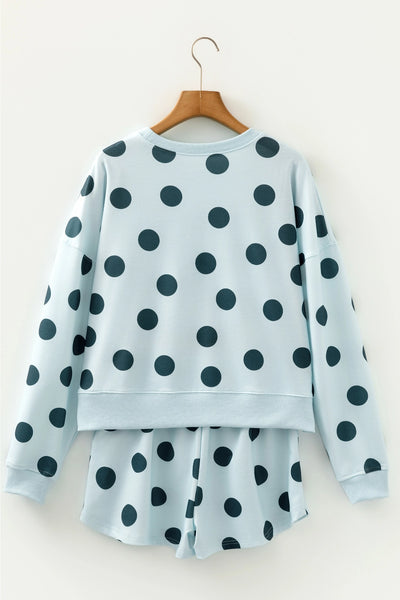 Skyland Polka Dot Shorts Set